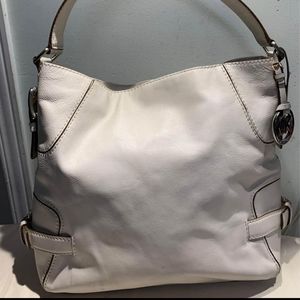 SALE**MICHAEL KORS WHITE LEATHER PURSE